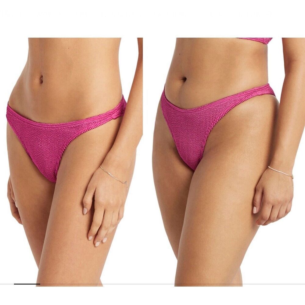 Bond Eye Australia Shimmer Sign Brief Bottoms Fuchsia Pink Hipster Cheeky OSFM